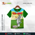 Tom & Jerry Half-sleeve 3D Sublimation T-shirts Set For kids - Code: AF38