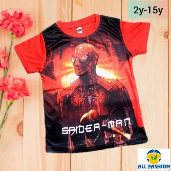 KIDS 3D T-SHIRT COMBO 30 HALF SLEEVE BOYS & GIRLS (SUBLIMATION PRINT)-AFC55