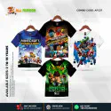 KIDS 3D T-SHIRT COMBO 32 HALF SLEEVE BOYS & GIRLS (SUBLIMATION PRINT)-AFC57