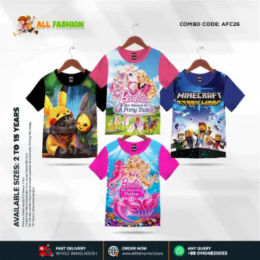 KIDS 3D T-SHIRT COMB...