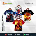 KIDS 3D T-SHIRT COMBO 11 HALF SLEEVE BOYS & GIRLS (SUBLIMATION PRINT)-AFC20