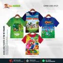 KIDS 3D T-SHIRT COMBO 15 HALF SLEEVE BOYS & GIRLS (SUBLIMATION PRINT)-AFC27