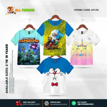 KIDS 3D T-SHIRT COMB...