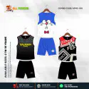 High Quality Kids Cartoon Maggie Combo 3D Sublimation T-shirts For Kids -AFMC018