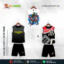 High Quality Kids Cartoon Maggie Combo 3D Sublimation T-shirts For Kids -AFMC026