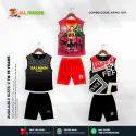 High Quality Kids Cartoon Maggie Combo 3D Sublimation T-shirts For Kids -AFMC027