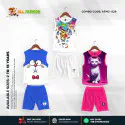 High Quality Kids Cartoon Maggie Combo 3D Sublimation T-shirts For Kids -AFMC029