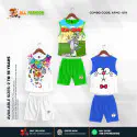 High Quality Kids Cartoon Maggie Combo 3D Sublimation T-shirts For Kids -AFMC019