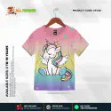 KIDS 3D T-SHIRT COMBO 24 HALF SLEEVE BOYS & GIRLS (SUBLIMATION PRINT)-AFC43