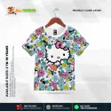 Hallo Kitty Half-sleeve 3D Sublimation T-shirts Set For kids - AF50