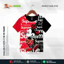 Superme Half-sleeve 3D Sublimation T-shirts For kids - Code: AF45