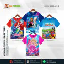 KIDS 3D T-SHIRT COMBO 26 HALF SLEEVE BOYS & GIRLS (SUBLIMATION PRINT)-AFC45