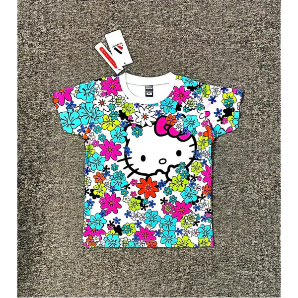 KIDS 3D T-SHIRT COMBO 27 HALF SLEEVE BOYS & GIRLS (SUBLIMATION PRINT)-AFC46