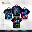 KIDS 3D T-SHIRT COMBO 28 HALF SLEEVE BOYS & GIRLS (SUBLIMATION PRINT)-AFC51