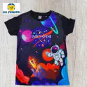 KIDS 3D T-SHIRT COMBO 28 HALF SLEEVE BOYS & GIRLS (SUBLIMATION PRINT)-AFC51
