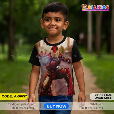 Ironman  black t-shi...