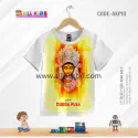 DURGA PUJA SPECIAL White QUEEN KIDS 3D T-SHIRT-AKP10
