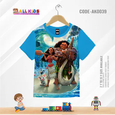 MOANA KIDS 3D T-SHIR...