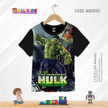 Hulk Black t-shirt h...