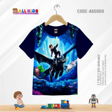 DRAGON KIDS 3D T-SHI...