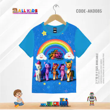 THE LITTLE PONY BLUE...