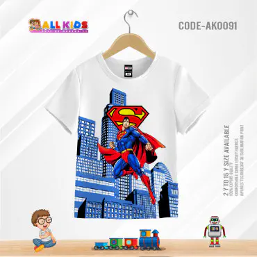 SUPERMAN WHITE KIDS ...