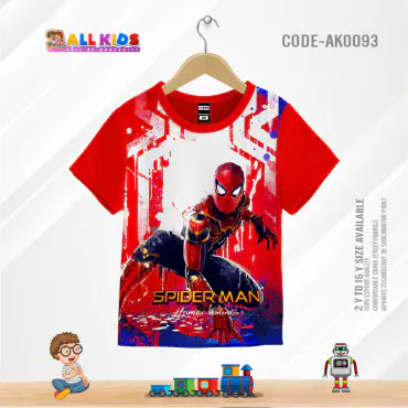 Spiderman red t-shir...