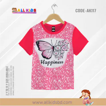 Butterfly Pink t-shi...