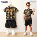 Favorite Army Kids 3D Printed T-Shirt and Shorts Set 