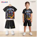Favorite Batman Kids 3D Printed T-Shirt and Shorts Set 