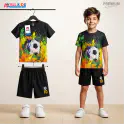 Favorite Football Kids 3D Printed T-Shirt and Shorts Set 