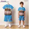 Favorite Roblox Kids 3D Printed T-Shirt and Shorts Set 