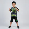  T-shirt & half pant set  Hulk design-AKSETC4.2