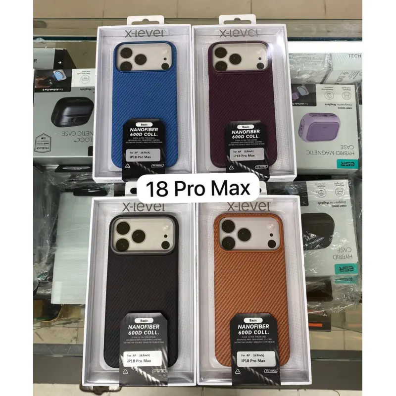 X-Level Nanofiber Carbon Case for - iPhone