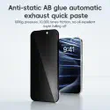 KUZOOM Privacy Tempered Glass Protector for - iPhone