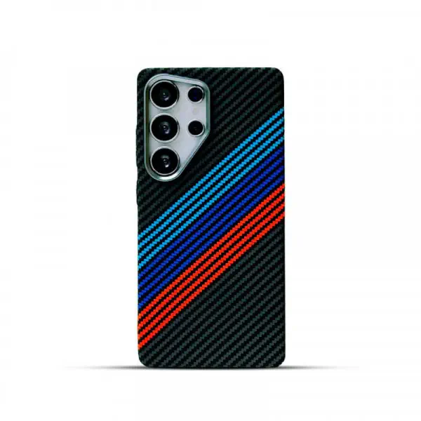  Premium Luxo Carbon Fiber Case For Samsung Galaxy S25Ultra S24Ultra S23Ultra