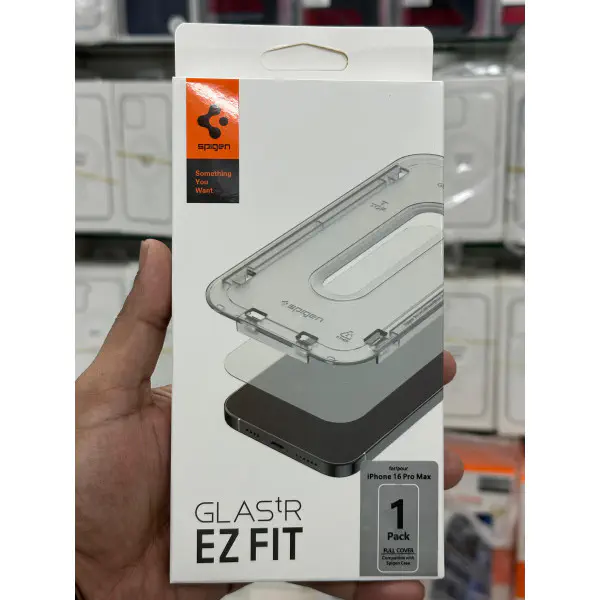 Spigen GL AStR (1Pack) Borderless Full Cover Screen Protector Glass..