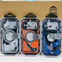YOUNGKIT Cyberpunk Stand Case for iPhone 17 Pro 17 Pro Max