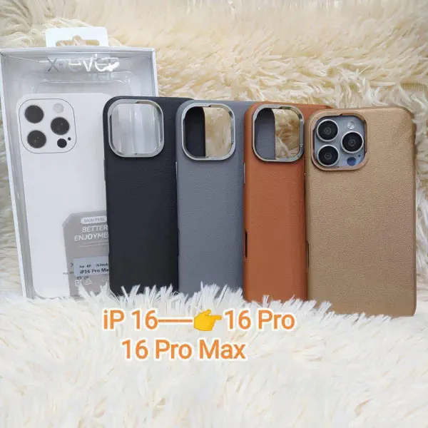 Official X-Level Leather Case iPhone For 17 Pro Max