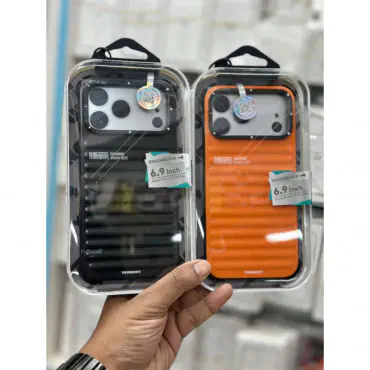 YOUNGKIT For iPhone 17 Pro Max Case Compatible with MagSafe Suitcase Texture IMD TPU Phone Cover