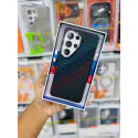 Fashionable Sunset Moonrise Carbon Fiber Magnetic Phone Case for Samsung Galaxy S Series 