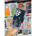Fashionable Sunset Moonrise Carbon Fiber Magnetic Phone Case for Samsung Galaxy S Series 