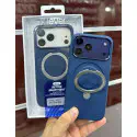 Official X-Level Leather Magnetic Ring Stand Case For iPhone