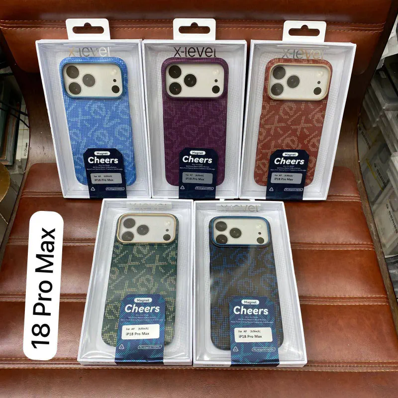 Xlevel Carbon Fiber Texture Ultra-Thin PC Case For iPhone