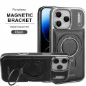 RMBMAX Premium Super Finish Leather Magsafe Stand Case For iPhone
