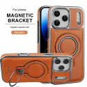 RMBMAX Premium Super Finish Leather Magsafe Stand Case For iPhone