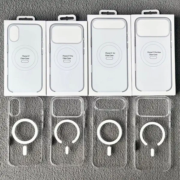 IC Animation Supported Clear Magesafe Transparent Case (Anti yellow )