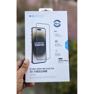 KUZOOM HD Clear Tempered Glass Protector for - iPhone