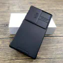 Luxury Window Sliding Camera Protect Cover Design PC + TPU Phone Case For Samsung Galaxy Ultra Series