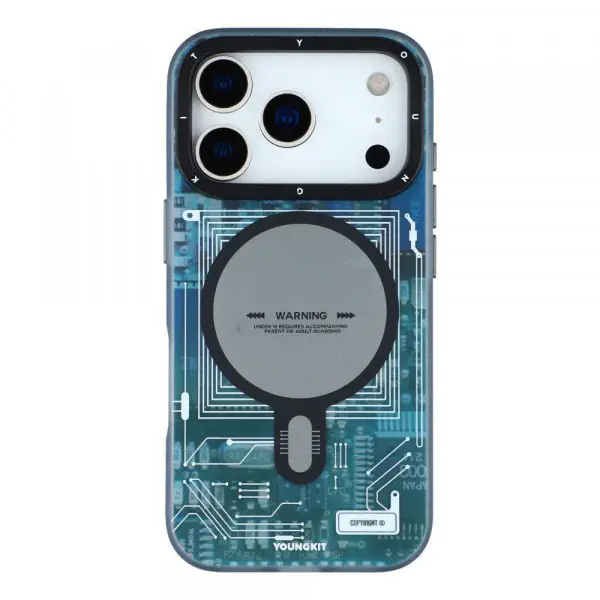 Youngkit Technology Series Matte Finish MagSafe Back Case For Iphone